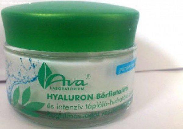 Ava hyaluron bőrfiatalító és hidratáló arckrém 50 ml