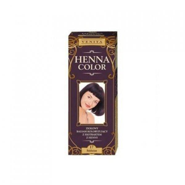 Henna Color szinező hajbalzsam nr 17 padlizsán 75 ml