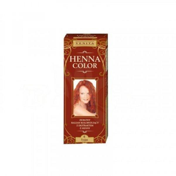 Henna Color szinező hajbalzsam nr 6 tizian 75 ml