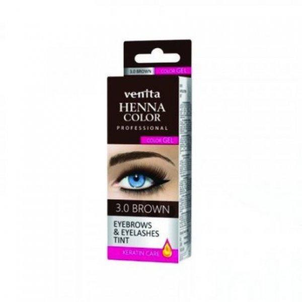 Venita henna color gyógynövényes szemöldök festék 3.0 barna 15 g