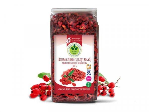 Dr. Natur étkek, Lícium gyümölcs (Lycium Barbarum, Goji bogyó) Fiatalság,
erőnlét, karcsúság! 300g