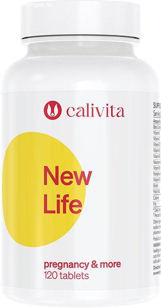 CaliVita New Life tabletta Multivitamin terhes és szoptató kismamáknak 120db