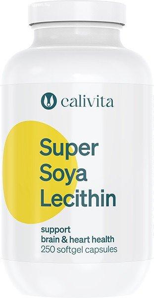 CaliVita Super Soya Lecithin 250 lágyzselatin-kapszula Szójalecitin 250db