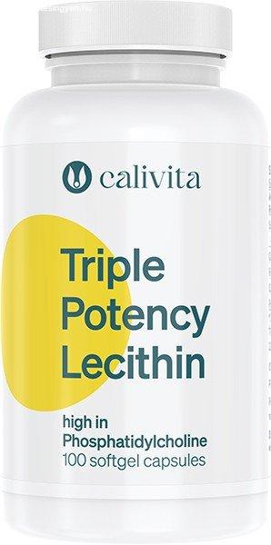 CaliVita Triple-Potency Lecithin lágyzselatin-kapszula Szójalecitin 100db