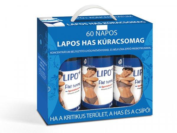 Natur Tanya® 60 napos Lipo+® Lapos has kúracsomag - Ha a kritikus terület, a
has és a csípő!