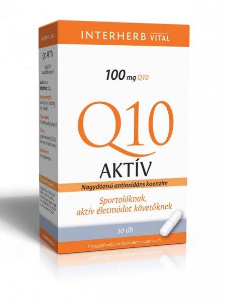 Interherb Q10 Aktív Kapszula 30 db