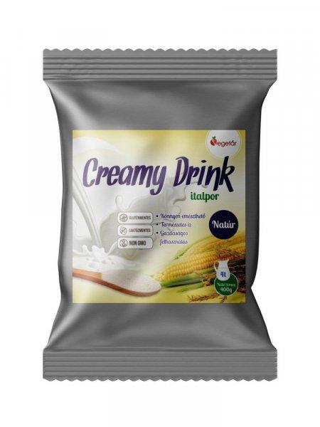 Vegetár creamy drink szójamentes italpor 400 g