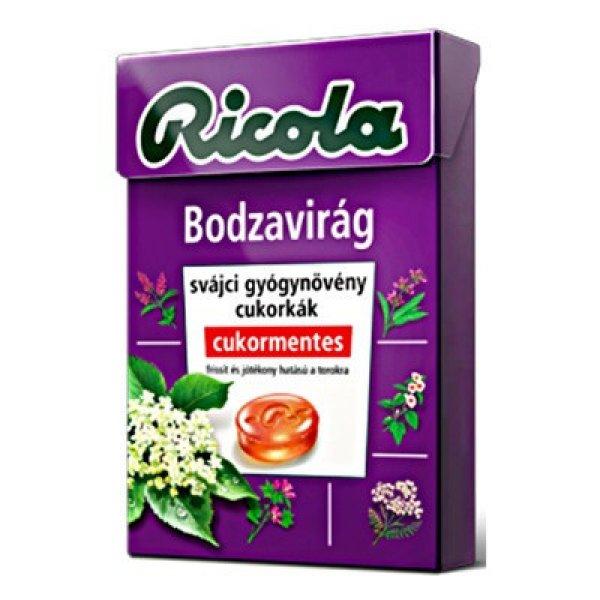 Ricola cukorka bodzavirág 40 g