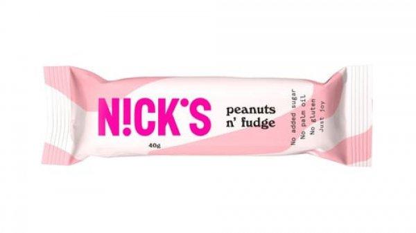 Nicks peanuts and fudge szelet 40 g