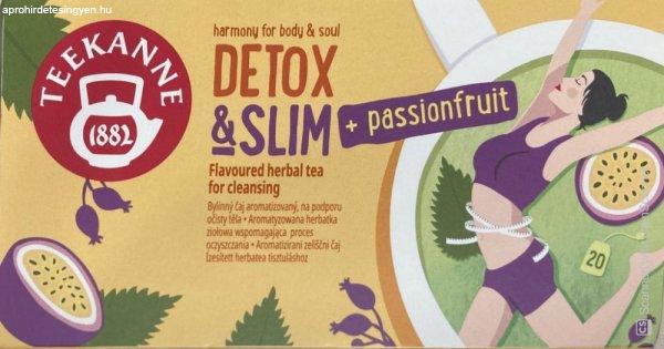 Teekanne detox slim passionfruit tisztító tea 32 g