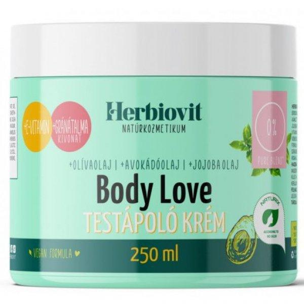 Herbiovit body love testápoló krém 250 ml