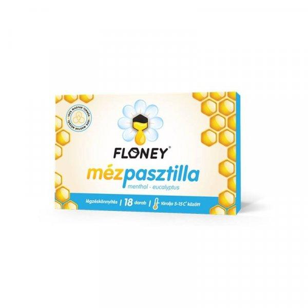 Floney mézpasztilla mentol 18 db