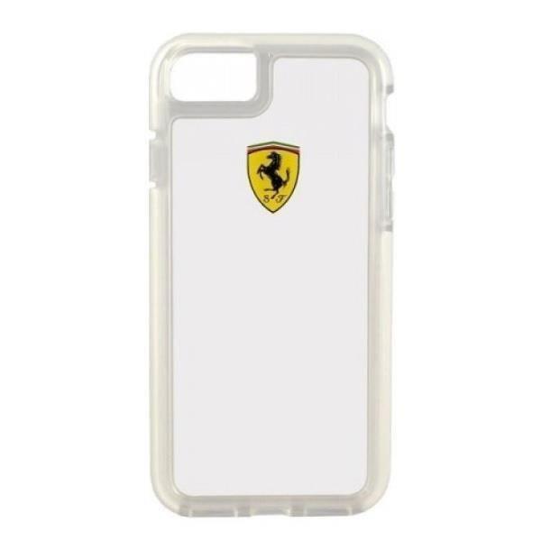 Ferrari keménytok FEGLHCP7TR iPhone 6/6s/7/8/SE 2020/SE 2022 átlátszó 