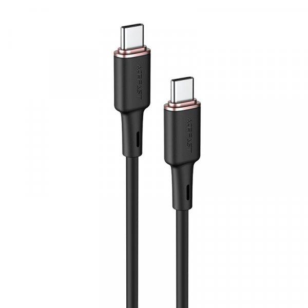 AceFast kábel USB type-c - USB Type-c 1,2 m, 60W (20V / 3a) fekete (C2-03
fekete)