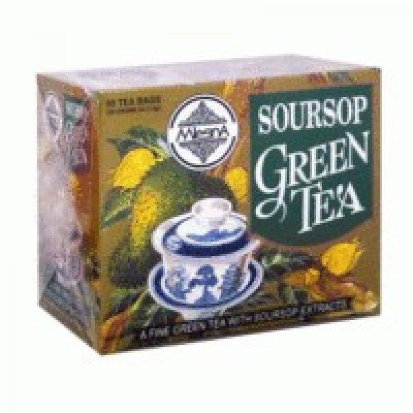 Mlesna Zöld tea Soursop (50 filteres)