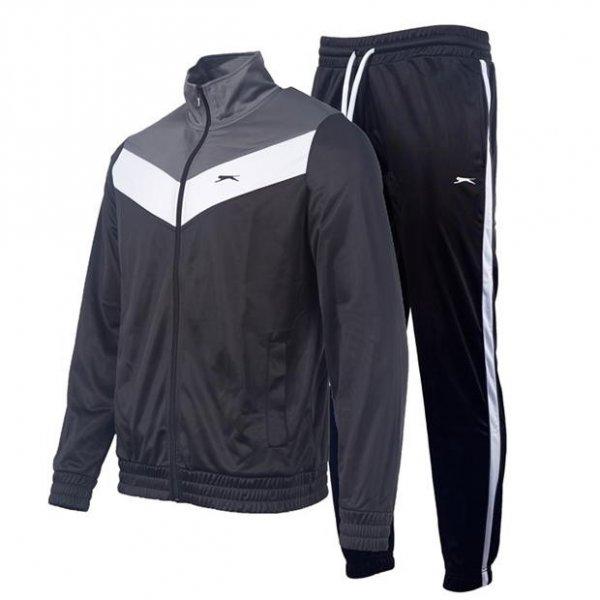 Slazenger Poly férfi melegítőszett L