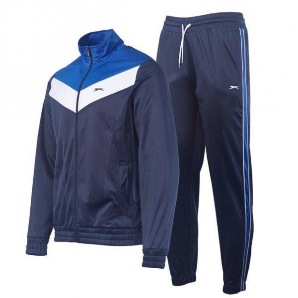 Slazenger Poly férfi melegítőszett M