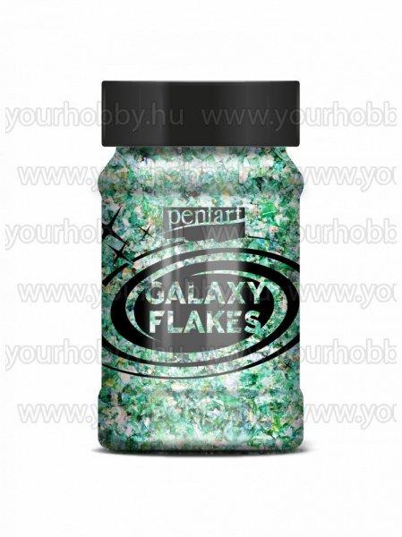 Pentart Galaxy Flakes 100 ml - Föld zöld