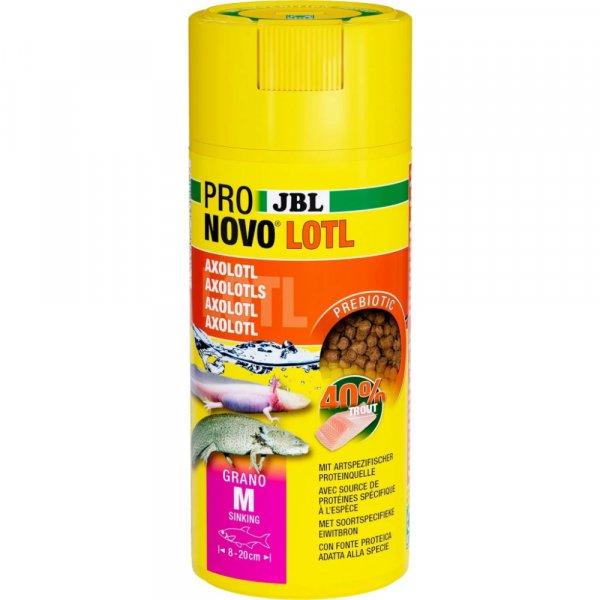 Jbl ProNovo Lotl Grano M 250ml Axolotl, gőte táp (JBL31356)