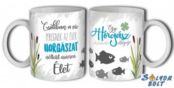 Vicces bögre, Egy horgász szerencse bögréje