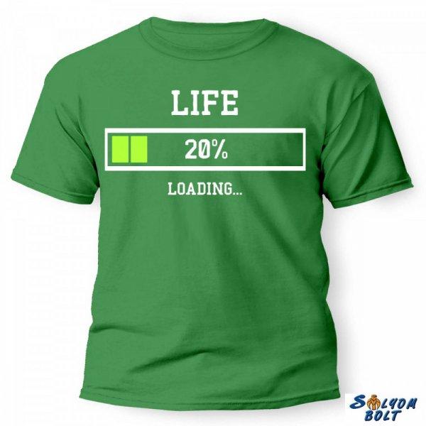 Vicces póló több színben, life, %, loading