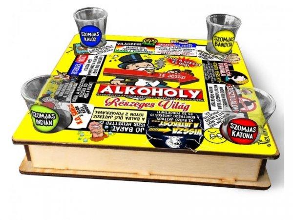 Ivós társasjáték, Alkoholy