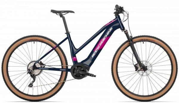 Rock Machine Torrent INT e50-29B Lady elektromos MTB kerékpár [17.5" (M),
fényes sötétkék/pink/ezüst]