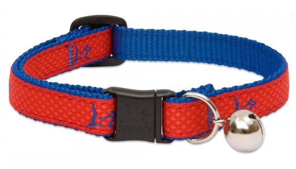 LUPINE macska nyakörv (CLUB 1/2" Derby Red csengővel 21-30 cm )