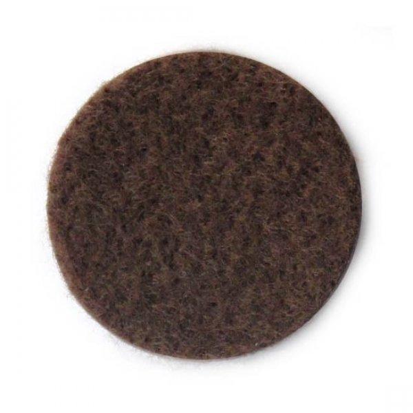 SB csúsztatófilc öntapadó 30x30 mm barna (6db)