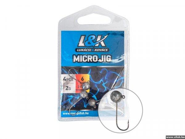 L&K Micro Jig Fej 2316 10 2G 4 db/csomag