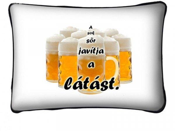 Díszpárna, A sok sör javítja a látást