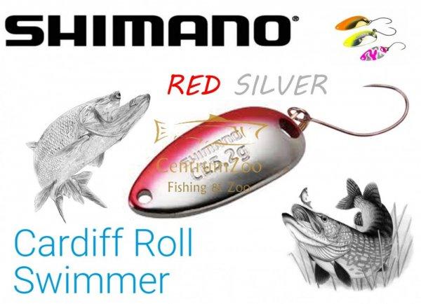 Shimano Cardiff Roll Swimmer Camo Edition 4.5g Red Silver 60T (5Vtrc45N60)