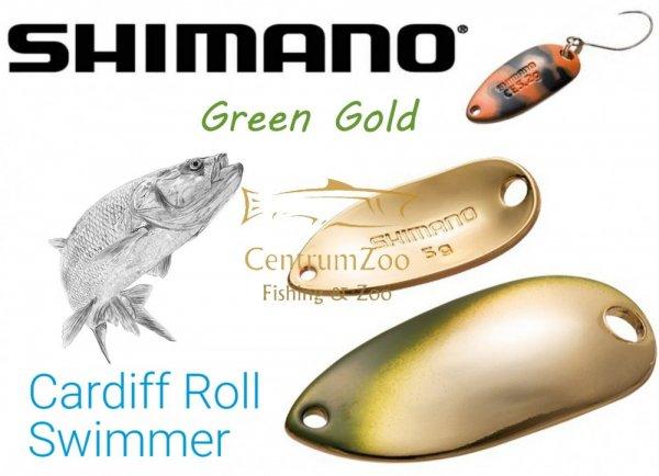 Shimano Cardiff Roll Swimmer Premium Plating 1.5g Green Gold 73T (5Vtrm15R73)