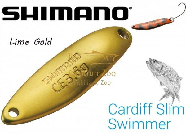 Shimano Cardiff Slim Swimmer Ce 4,4G 64T Lime Gold (5Vtrs44N64)