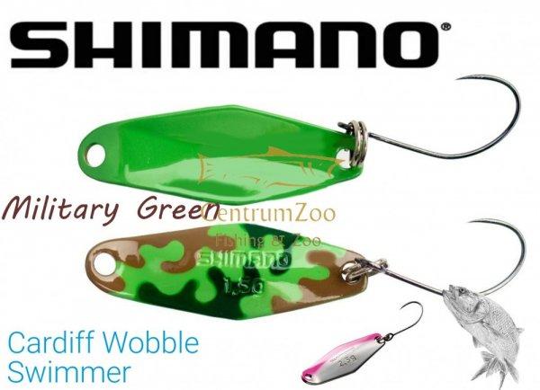 Shimano Cardiff Wobble Swimmer 2,5G Military Green 25T (5Vtr025L25)