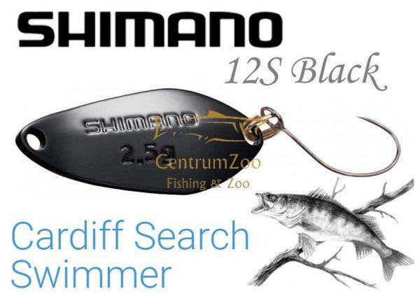 Shimano Cardiff Search Swimmer 1.8g 12S Black (5Vtr218Qd2)