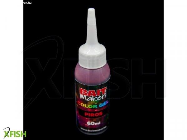 Bait Maker Color Aroma Gél Piros 60 ml