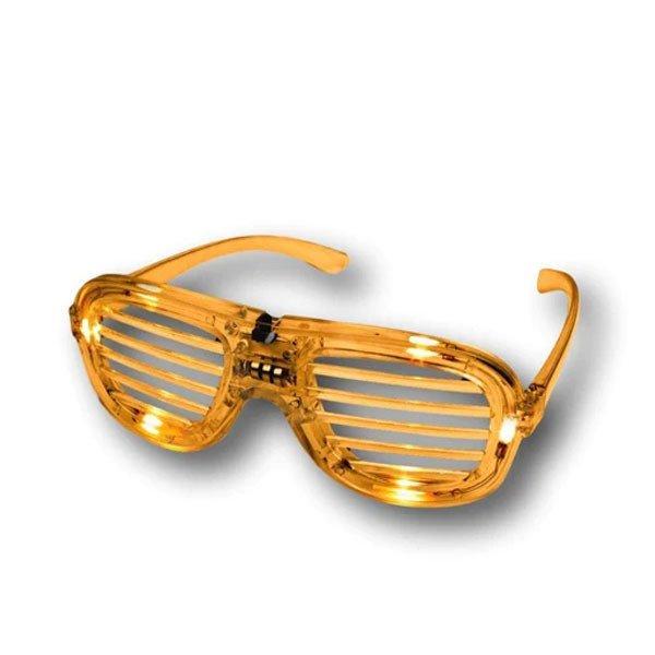 LED party szemüveg - Narancssárga