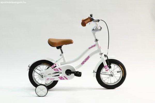 Neuzer Cruiser 12 lány fehér/ rózsaszín