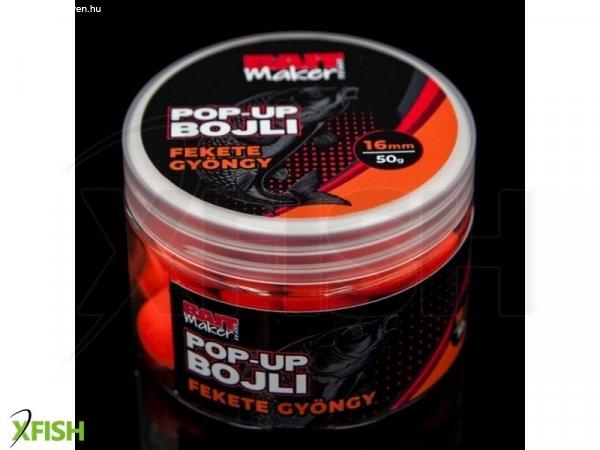 Bait Maker Pop Up Bojli 16 mm Fekete Gyöngy 50 g