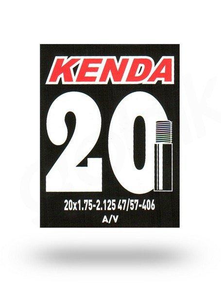 Kenda 20x1.75-2.125 (47/57-406) AV autó szelepes kerékpár gumitömlő