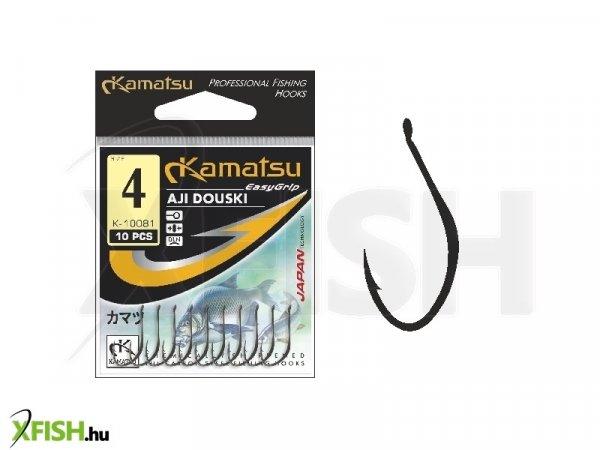 Kamatsu Aji Douski 06 Blnr Füles Bojlis Horog Black Nickel 10 db/csomag