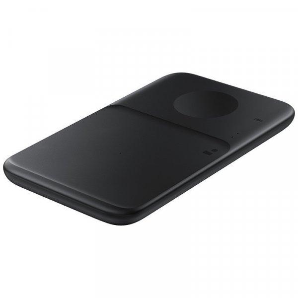 Bliszteres Samsung EP-P4300BBEGEU vezeték nélküli dupla fekete töltőpad 9W