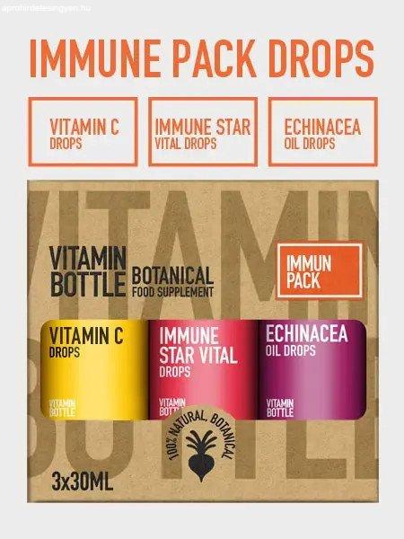 Vitamin Bottle Immun Pack családi immunerősítő csomag (3 x 30 ml cseppek)