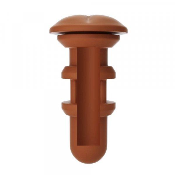  Autoblow A.I. Silicone Anus Sleeve - Brown 