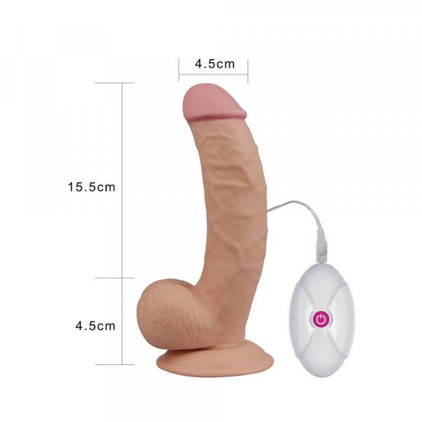  8.5" The Ultra Soft Dude - Vibrating 