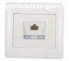 Rhyme egyes szmtgp aljzat RJ45 CAT6e Fehr metl