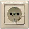 Legrand Valena 2P+F komplett dugalj kiemelvel elefntcsont
