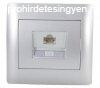 Rhyme egyes szmtgp aljzat RJ45 CAT6e Szrke metl