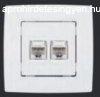 Elmark City telefon RJ11+ szmtgp RJ45 dugalj